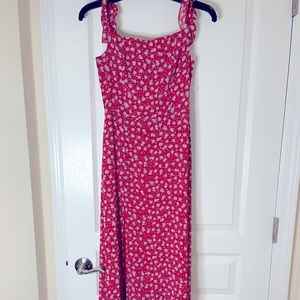 Tobi Red Floral Maxi